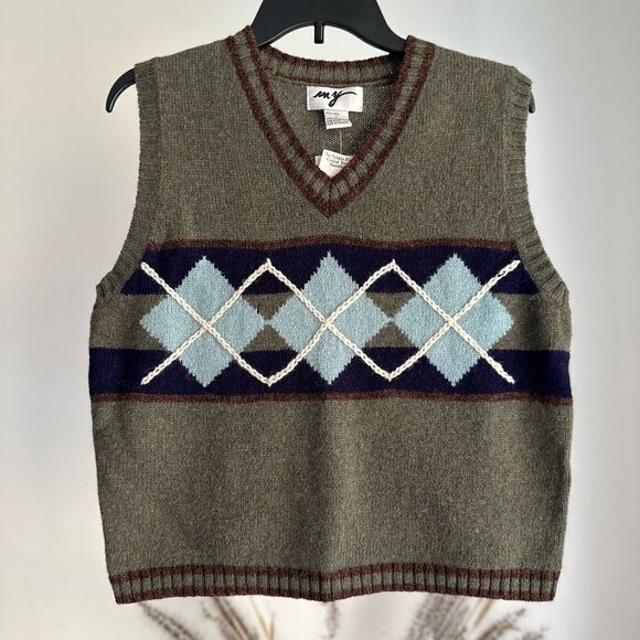 100% Wool Vest New with tags - Picture 1 of 3